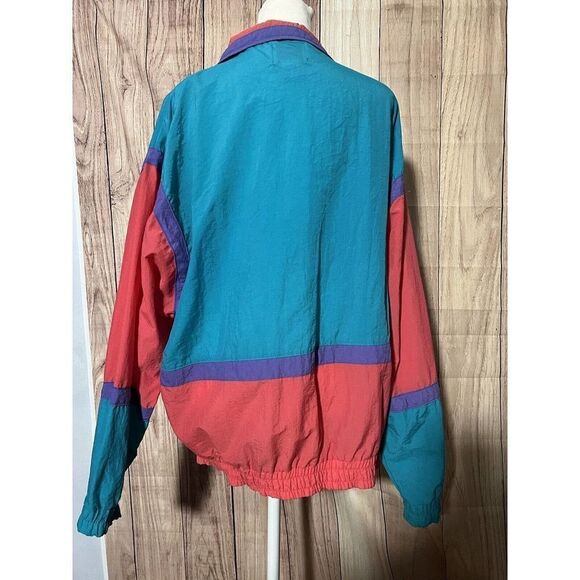 1990s Sports Accent Windbreaker - Picture 4 of 8